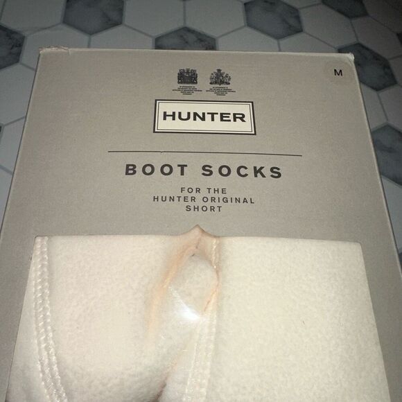 Hunter Fleece Boot Socks for Original Shortie Boots Size Medium - Picture 2 of 6